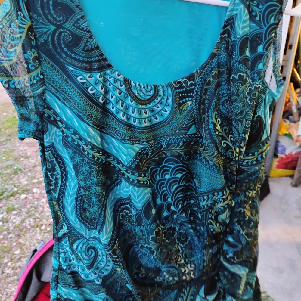 Paisley Print Women's Top
